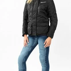 Giacca Moto Donna Befast BABYLON Lady CE Certificata Nero 30 Giacca Moto Donna Befast BABYLON Lady CE Certificata Nero -Negozio al dettaglio BEFAST 2022 shooting befast babylon nera