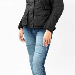 Giacca Moto Donna Befast BABYLON Lady CE Certificata Nero 32 Giacca Moto Donna Befast BABYLON Lady CE Certificata Nero -Negozio al dettaglio BEFAST 2022 shooting befast babylon nera 3