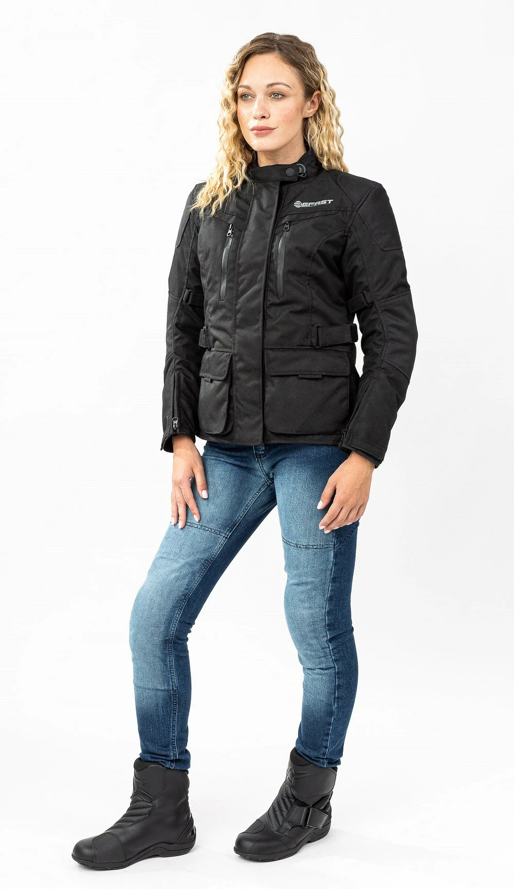 Giacca Moto Donna Befast BABYLON Lady CE Certificata Nero 13 Giacca Moto Donna Befast BABYLON Lady CE Certificata Nero - immagine 11