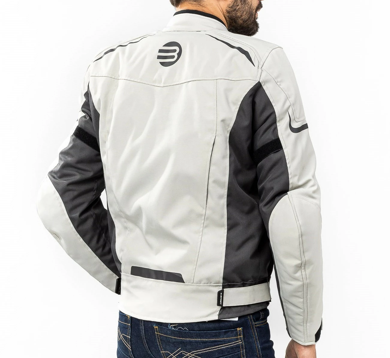 Giacca Moto Befast BERG CE Certificata Nero Grigio 5 Giacca Moto Befast BERG CE Certificata Nero Grigio - immagine 3