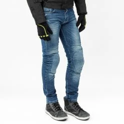Jeans Moto Befast JARVIS CE Certificati Blu Stonewash 10 Jeans Moto Befast JARVIS CE Certificati Blu Stonewash -Negozio al dettaglio BEFAST 2022 shooting befast jarvis uomo stonewash 8
