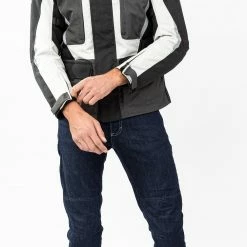 Giacca Moto Befast RIDDICK CE Certificata Nero Grigio Chiaro 27 Giacca Moto Befast RIDDICK CE Certificata Nero Grigio Chiaro -Negozio al dettaglio BEFAST 2022 shooting befast riddick nero grigio chiaro 3