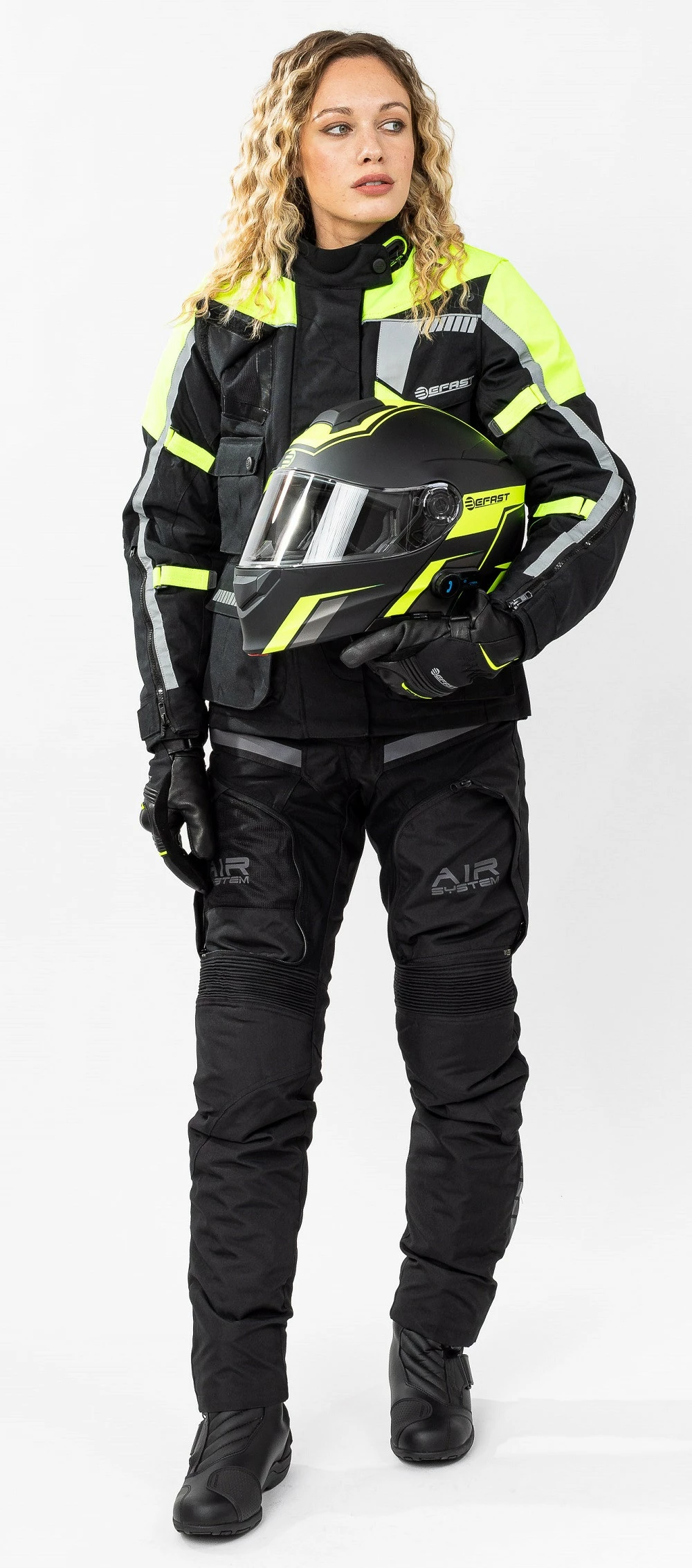 Giacca Moto Donna Touring Befast TOURING TECH Lady CE Certificata 3 Strati Nero Giallo 12 Giacca Moto Donna Touring Befast TOURING TECH Lady CE Certificata 3 Strati Nero Giallo - immagine 10