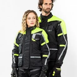 Kit Coppia Touring Tech CE Nero Giallo - Giacca Moto Certificata Befast Uomo + Donna 15 Kit Coppia Touring Tech CE Nero Giallo - Giacca Moto Certificata Befast Uomo + Donna -Negozio al dettaglio BEFAST 2022 shooting befast touring tech nero giallo 4 kit cop