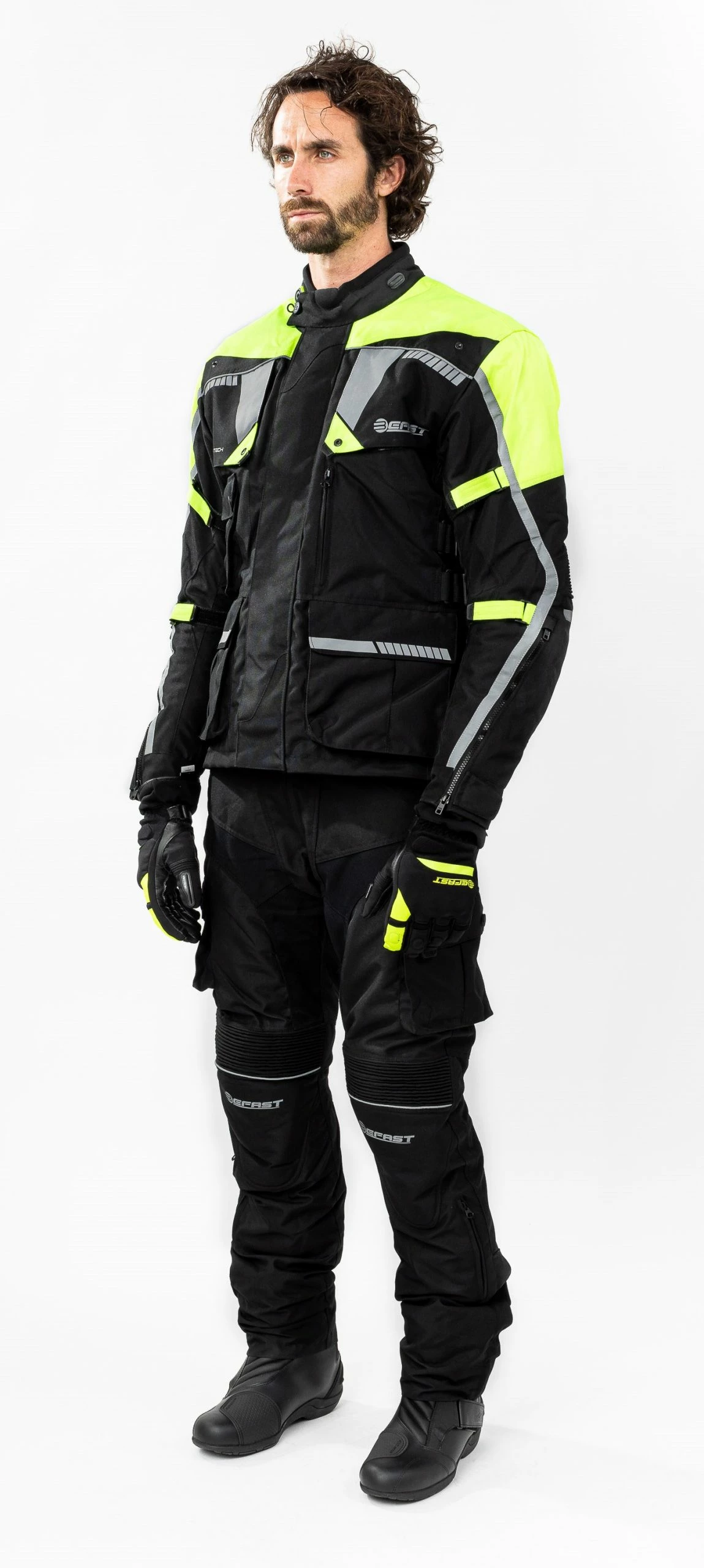 Kit Completo Touring Tech CE 3 Strati Giallo - Giacca Moto Certificata Befast + Pantaloni Moto Certificati Befast 3 Kit Completo Touring Tech CE 3 Strati Giallo - Giacca Moto Certificata Befast + Pantaloni Moto Certificati Befast