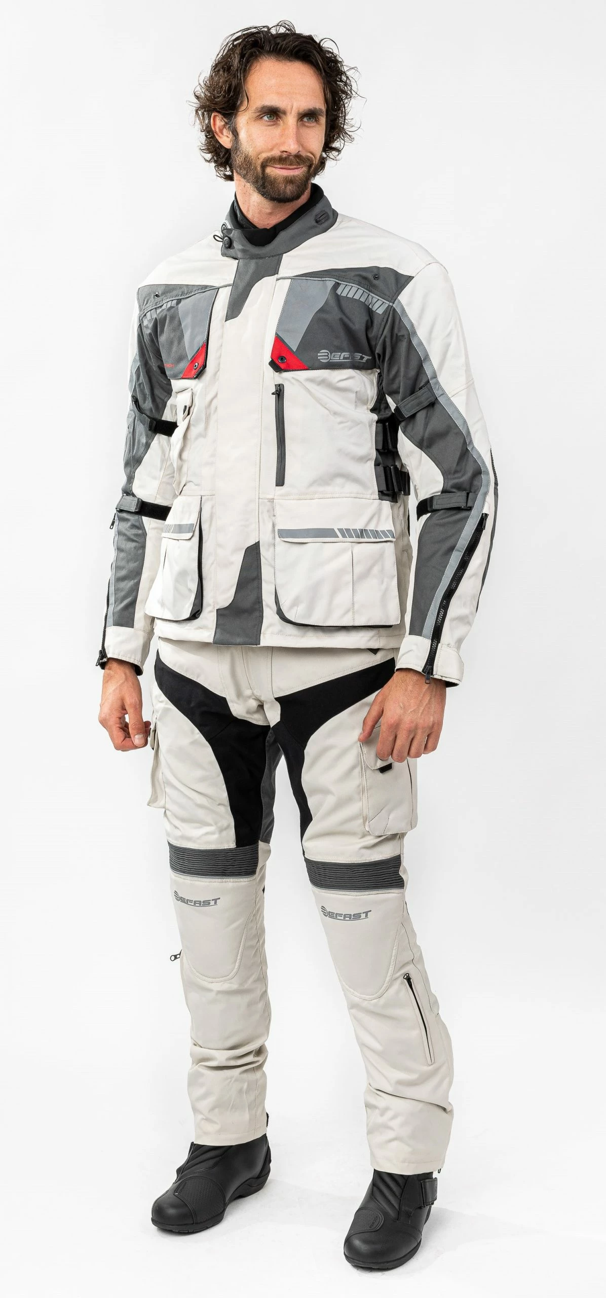 Kit Completo Touring Tech CE 3 Strati Grigio - Giacca Moto Certificata Befast + Pantaloni Moto Certificati Befast 6 Kit Completo Touring Tech CE 3 Strati Grigio - Giacca Moto Certificata Befast + Pantaloni Moto Certificati Befast - immagine 4