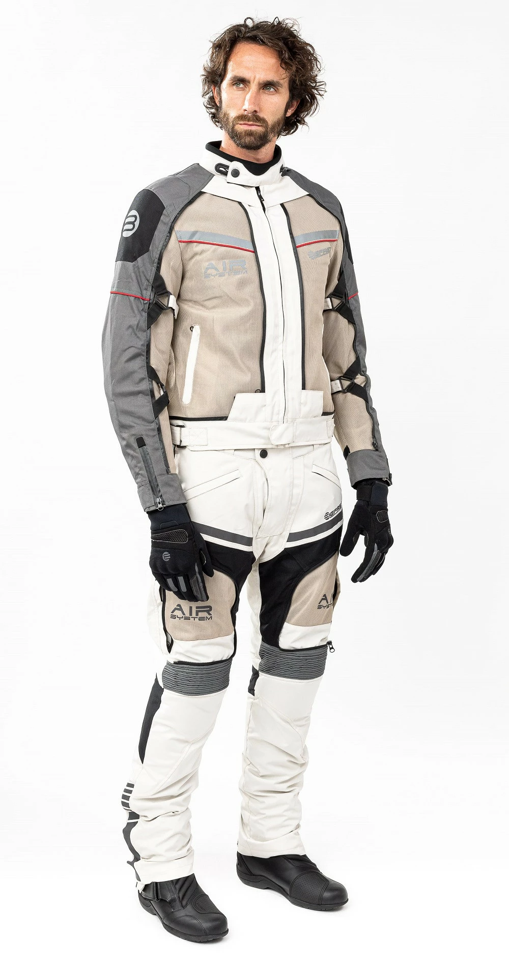 Kit Coppia Transformer CE Grigio- Giacca Moto Certificata Befast Uomo + Donna 8 Kit Coppia Transformer CE Grigio- Giacca Moto Certificata Befast Uomo + Donna - immagine 6