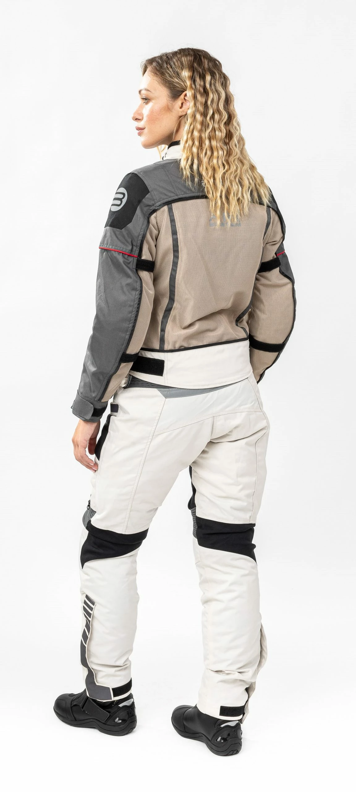 Kit Completo Transformer Klima Lady CE 3 Strati Grigio - Giacca Moto Donna Certificata Befast + Pantaloni Moto Donna Certificati Befast 10 Kit Completo Transformer Klima Lady CE 3 Strati Grigio - Giacca Moto Donna Certificata Befast + Pantaloni Moto Donna Certificati Befast - immagine 8