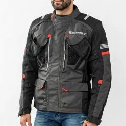 Giacca Moto Touring Befast VICTORY CE Certificata 3 Strati Nero Grigio 17 Giacca Moto Touring Befast VICTORY CE Certificata 3 Strati Nero Grigio -Negozio al dettaglio BEFAST 2022 shooting befast victory nero grigio 3 2