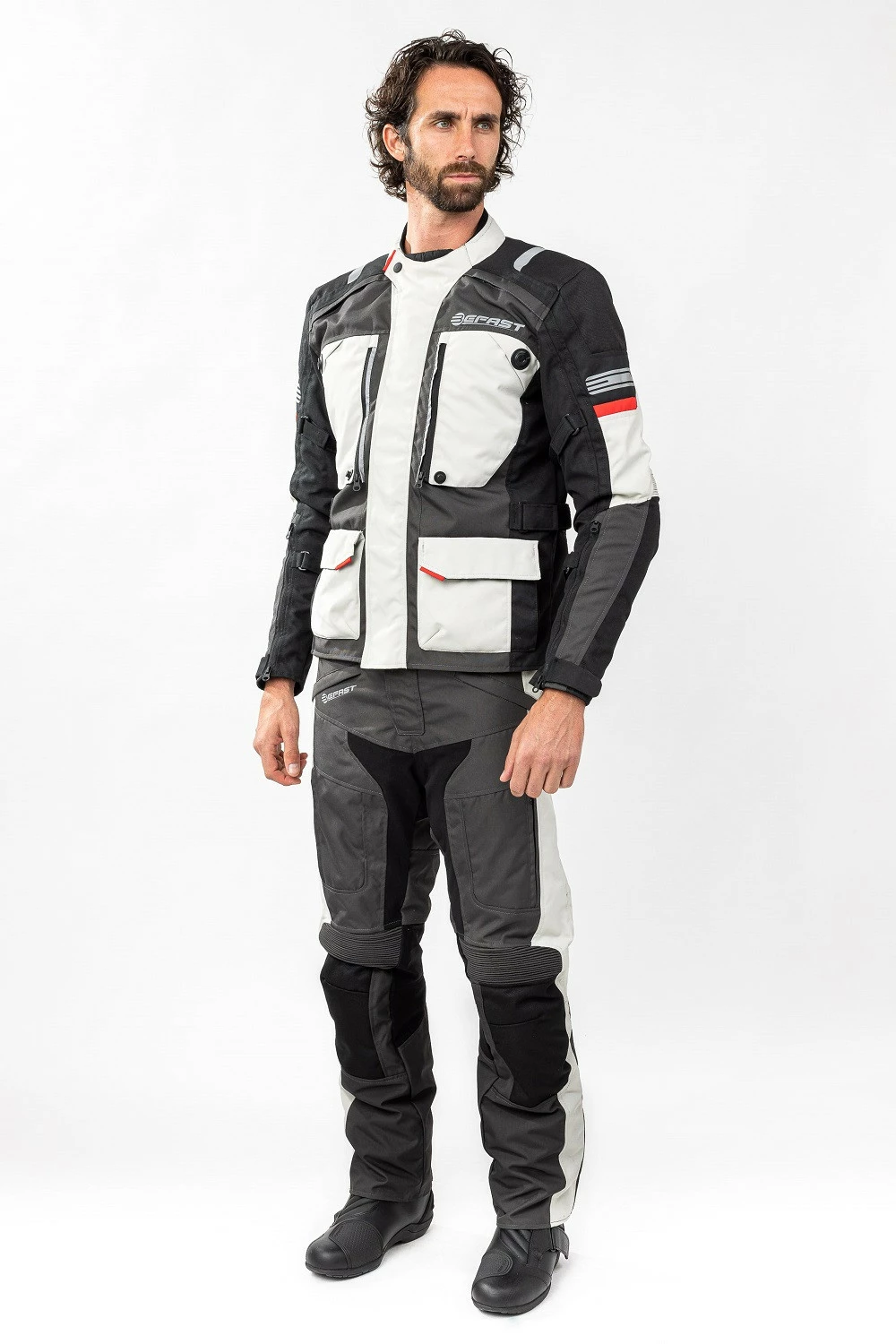 Kit Completo Victory CE 3 Strati Grigio - Giacca Moto Certificata Befast + Pantaloni Moto Certificati Befast 4 Kit Completo Victory CE 3 Strati Grigio - Giacca Moto Certificata Befast + Pantaloni Moto Certificati Befast - immagine 2