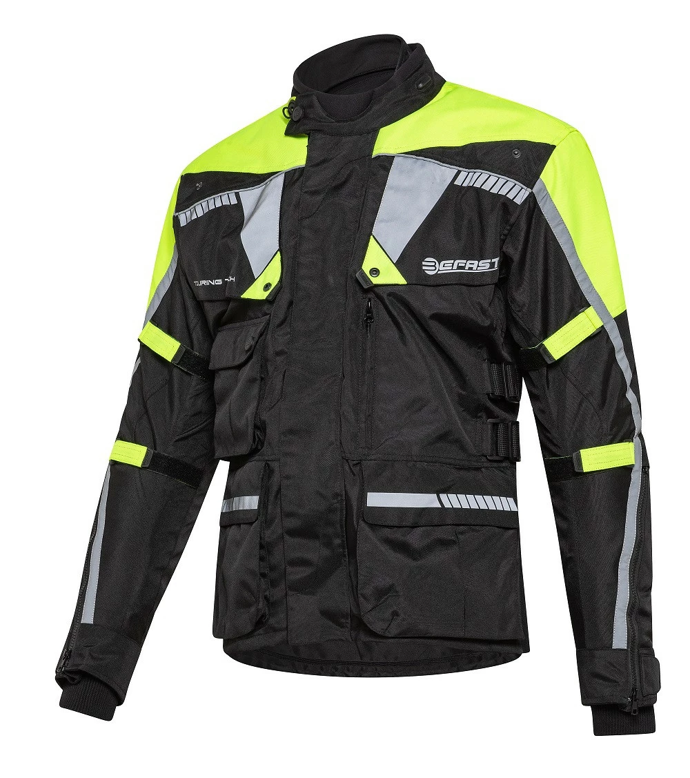 Kit Coppia Touring Tech CE Nero Giallo - Giacca Moto Certificata Befast Uomo + Donna 13 Kit Coppia Touring Tech CE Nero Giallo - Giacca Moto Certificata Befast Uomo + Donna - immagine 11