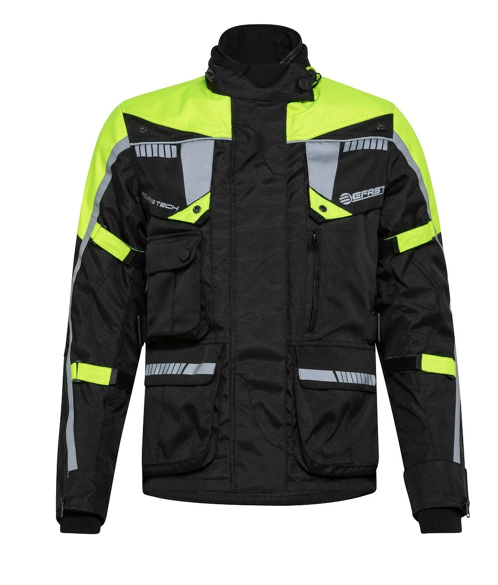 Kit Coppia Touring Tech CE Nero Giallo - Giacca Moto Certificata Befast Uomo + Donna 11 Kit Coppia Touring Tech CE Nero Giallo - Giacca Moto Certificata Befast Uomo + Donna - immagine 9