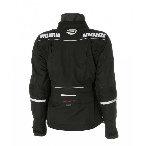 Kit Completo Touring Tech Lady CE 3 Strati Nero - Giacca Moto Donna Certificata Befast + Pantaloni Moto Donna Certificati Befast 5 Kit Completo Touring Tech Lady CE 3 Strati Nero - Giacca Moto Donna Certificata Befast + Pantaloni Moto Donna Certificati Befast - immagine 3