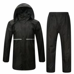 Tuta Antipioggia Divisibile Befast Tempest Nero