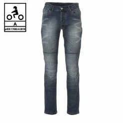 Jeans Moto Befast ULTRON CE Certificati Con Fibra Aramidica Blu Stonewash