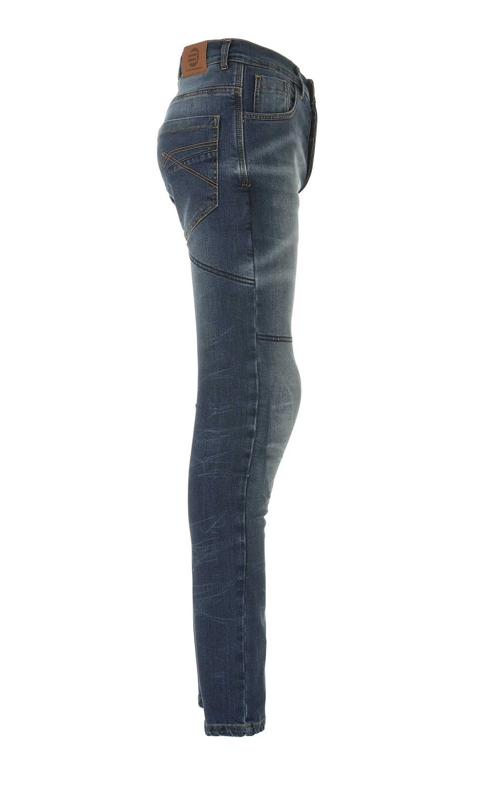 Jeans Moto Befast ULTRON CE Certificati Con Fibra Aramidica Blu Stonewash 5 Jeans Moto Befast ULTRON CE Certificati Con Fibra Aramidica Blu Stonewash - immagine 3