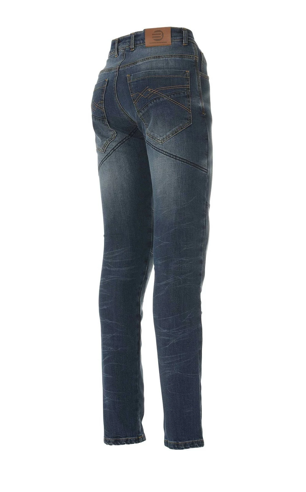 Jeans Moto Befast ULTRON CE Certificati Con Fibra Aramidica Blu Stonewash 6 Jeans Moto Befast ULTRON CE Certificati Con Fibra Aramidica Blu Stonewash - immagine 4