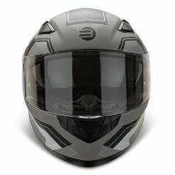 Casco Integrale Befast Ventus Argento Nero 8 Casco Integrale Befast Ventus Argento Nero -Negozio al dettaglio BEFAST 2022 ventus argento nero fronte