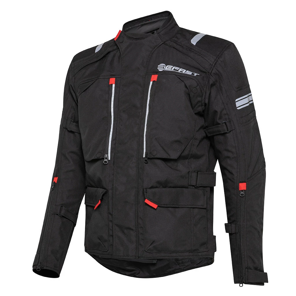 Giacca Moto Touring Befast VICTORY CE Certificata 3 Strati Nero 4 Giacca Moto Touring Befast VICTORY CE Certificata 3 Strati Nero - immagine 2