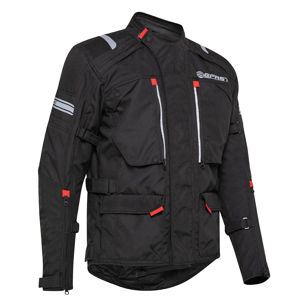 Giacca Moto Touring Befast VICTORY CE Certificata 3 Strati Nero 5 Giacca Moto Touring Befast VICTORY CE Certificata 3 Strati Nero - immagine 3