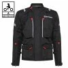 Giacca Moto Touring Befast VICTORY CE Certificata 3 Strati Nero 1 Giacca Moto Touring Befast VICTORY CE Certificata 3 Strati Nero -Negozio al dettaglio BEFAST 2022 victory black front pittogramma