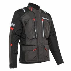 Giacca Moto Touring Befast VICTORY CE Certificata 3 Strati Nero Grigio 20 Giacca Moto Touring Befast VICTORY CE Certificata 3 Strati Nero Grigio -Negozio al dettaglio BEFAST 2022 victory ce grey esempio 02