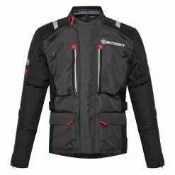 Giacca Moto Touring Befast VICTORY CE Certificata 3 Strati Nero Grigio 21 Giacca Moto Touring Befast VICTORY CE Certificata 3 Strati Nero Grigio -Negozio al dettaglio BEFAST 2022 victory ce grey fronte manichino