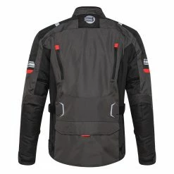 Giacca Moto Touring Befast VICTORY CE Certificata 3 Strati Nero Grigio 22 Giacca Moto Touring Befast VICTORY CE Certificata 3 Strati Nero Grigio -Negozio al dettaglio BEFAST 2022 victory ce grey retro manichino