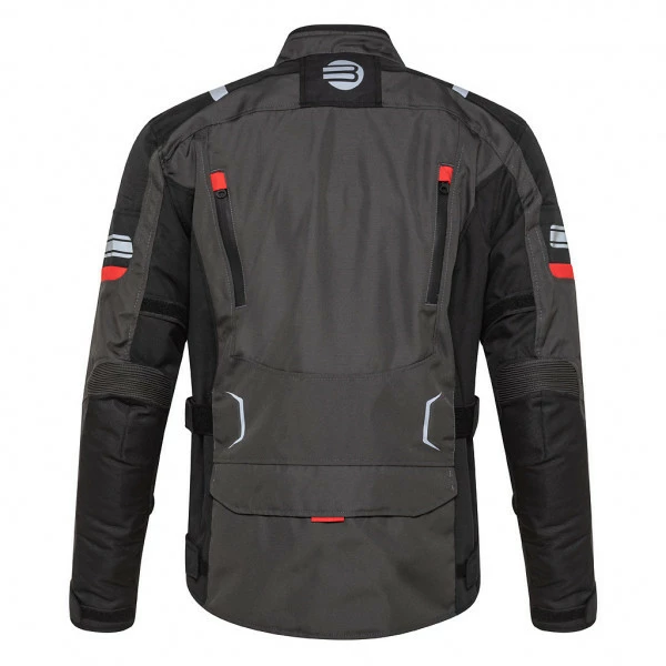 Kit Completo Victory CE 3 Strati Nero Grigio - Giacca Moto Certificata Befast + Pantaloni Moto Certificati Befast 5 Kit Completo Victory CE 3 Strati Nero Grigio - Giacca Moto Certificata Befast + Pantaloni Moto Certificati Befast - immagine 3