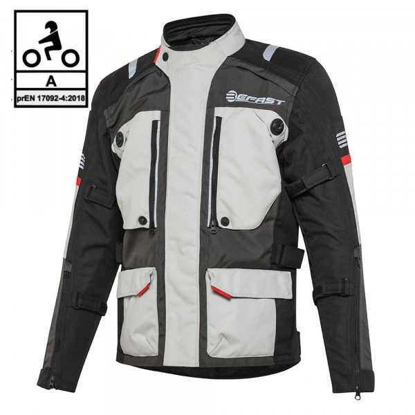 Kit Completo Victory CE 3 Strati Grigio - Giacca Moto Certificata Befast + Pantaloni Moto Certificati Befast 8 Kit Completo Victory CE 3 Strati Grigio - Giacca Moto Certificata Befast + Pantaloni Moto Certificati Befast - immagine 6