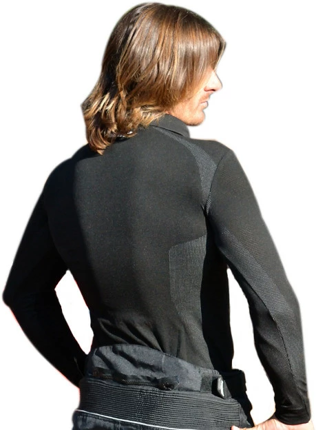 Polo Intima A Maniche Lunghe In Filo Di Carbonio Befast West 6 Polo Intima A Maniche Lunghe In Filo Di Carbonio Befast West - immagine 4